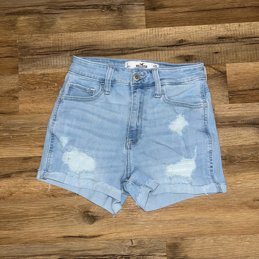 Hollister Highrise Denim Shorts
